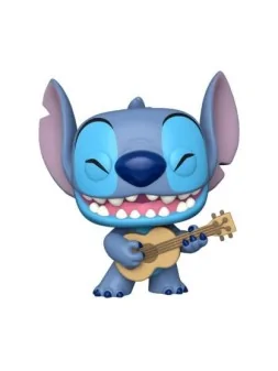 Funko POP Jumbo! Stitch with Ukulele (1419) de Funko en Funko Pop | La Cueva Roja