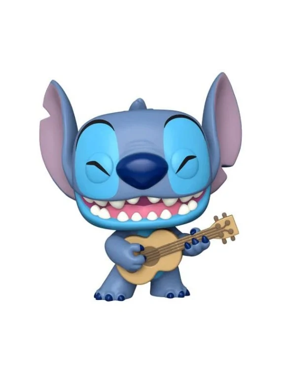 Funko POP Jumbo! Stitch with Ukulele (1419) de Funko en Funko Pop | La Cueva Roja