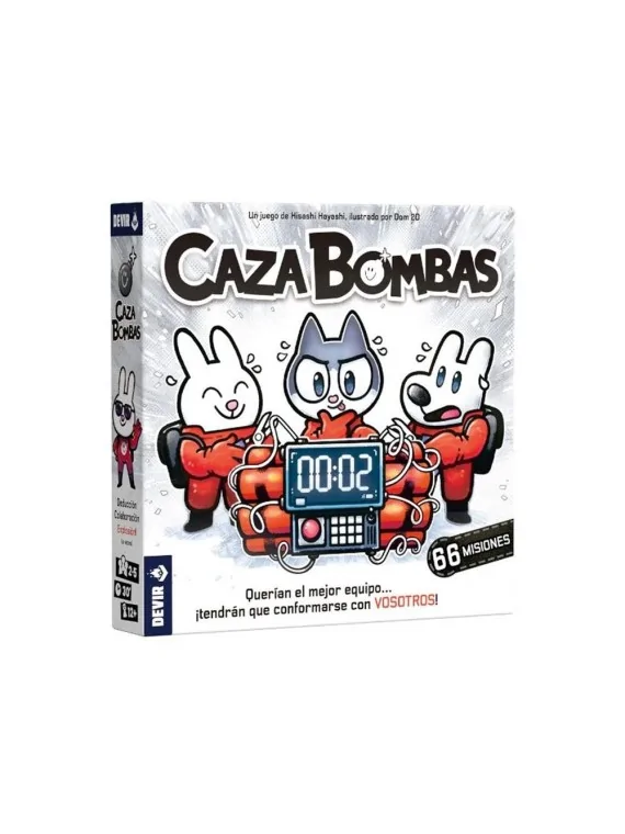 Caza Bombas de Devir en Juegos de Tablero | La Cueva Roja