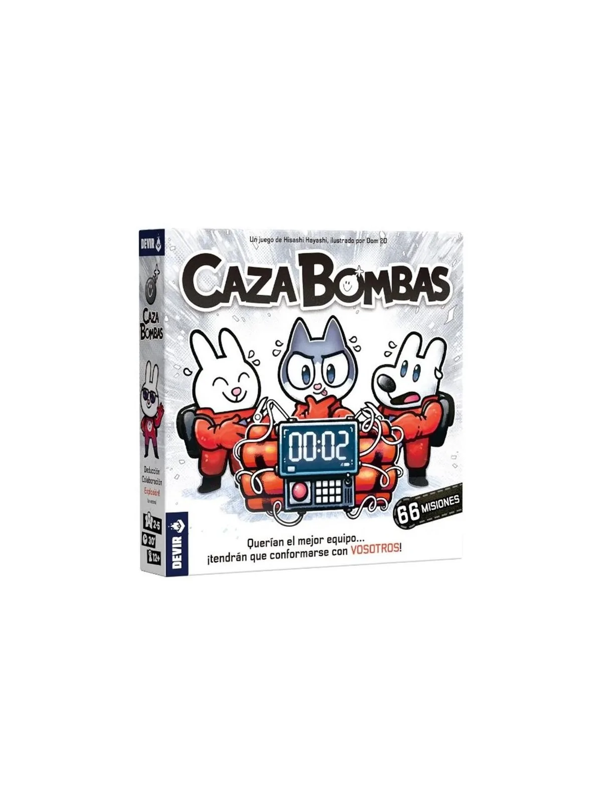 Caza Bombas de Devir en Juegos de Tablero | La Cueva Roja