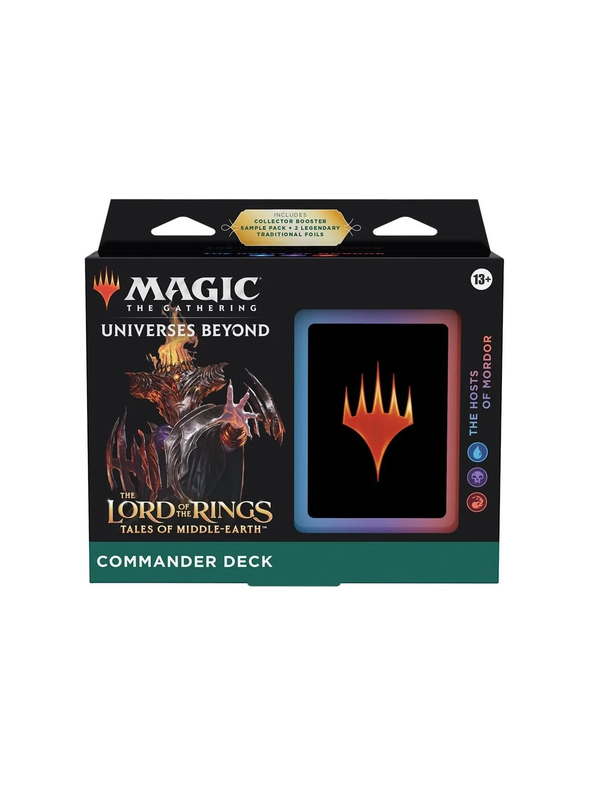 Magic the Gathering The Lord of the Rings: The Host of Mordor - Mazo Commander (Inglés) de Wizards Of The Coast en Magic The Gat