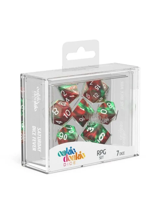 Oakie Doakie Dice Dados RPG-Set Gemidice: Bloody Jungle (7) de Oakie Doakie Dice en Dados | La Cueva Roja