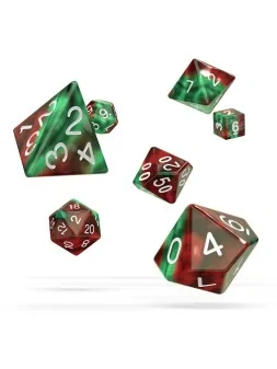 Oakie Doakie Dice Dados RPG-Set Gemidice: Bloody Jungle (7) de Oakie Doakie Dice en Dados | La Cueva Roja