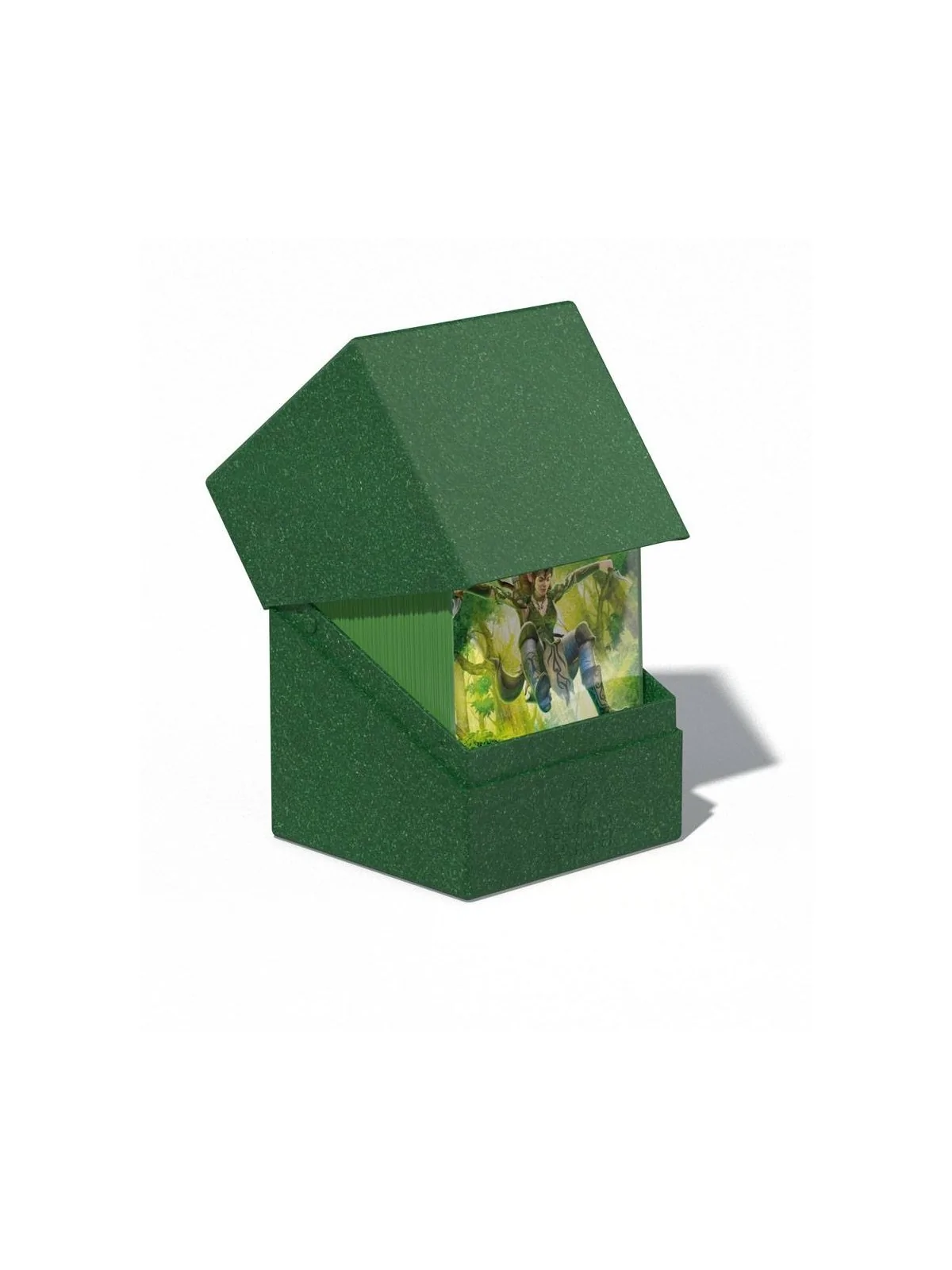 Ultimate Guard Return To Earth Boulder Deck Case 100+ Tamaño Estándar Verde de Ultimate Guard en CAJAS | La Cueva Roja