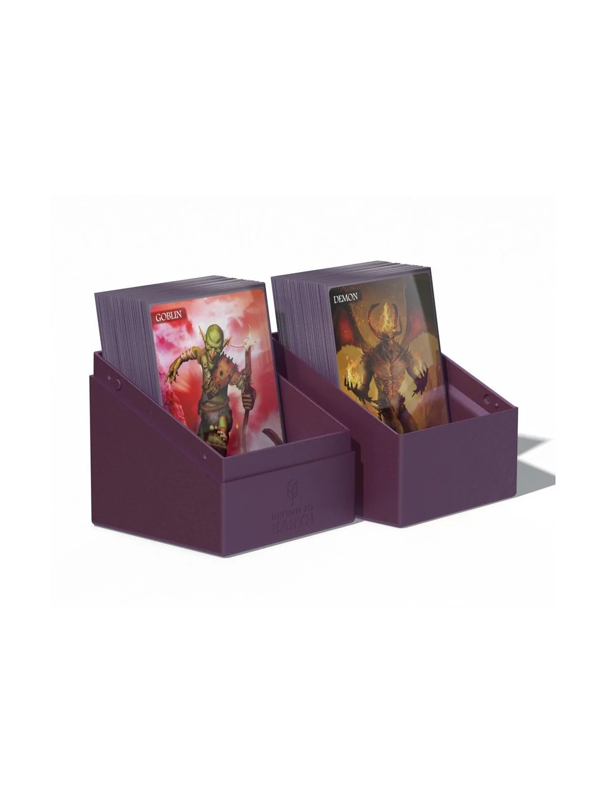 Ultimate Guard Return To Earth Boulder Deck Case 100+ Tamaño Estándar Violeta de Ultimate Guard en CAJAS | La Cueva Roja