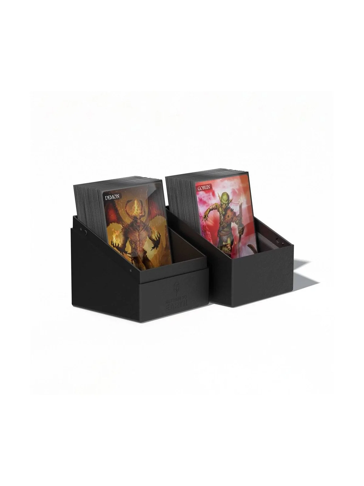 Ultimate Guard Return To Earth Boulder Deck Case 100+ Tamaño Estándar Negro de Ultimate Guard en CAJAS | La Cueva Roja