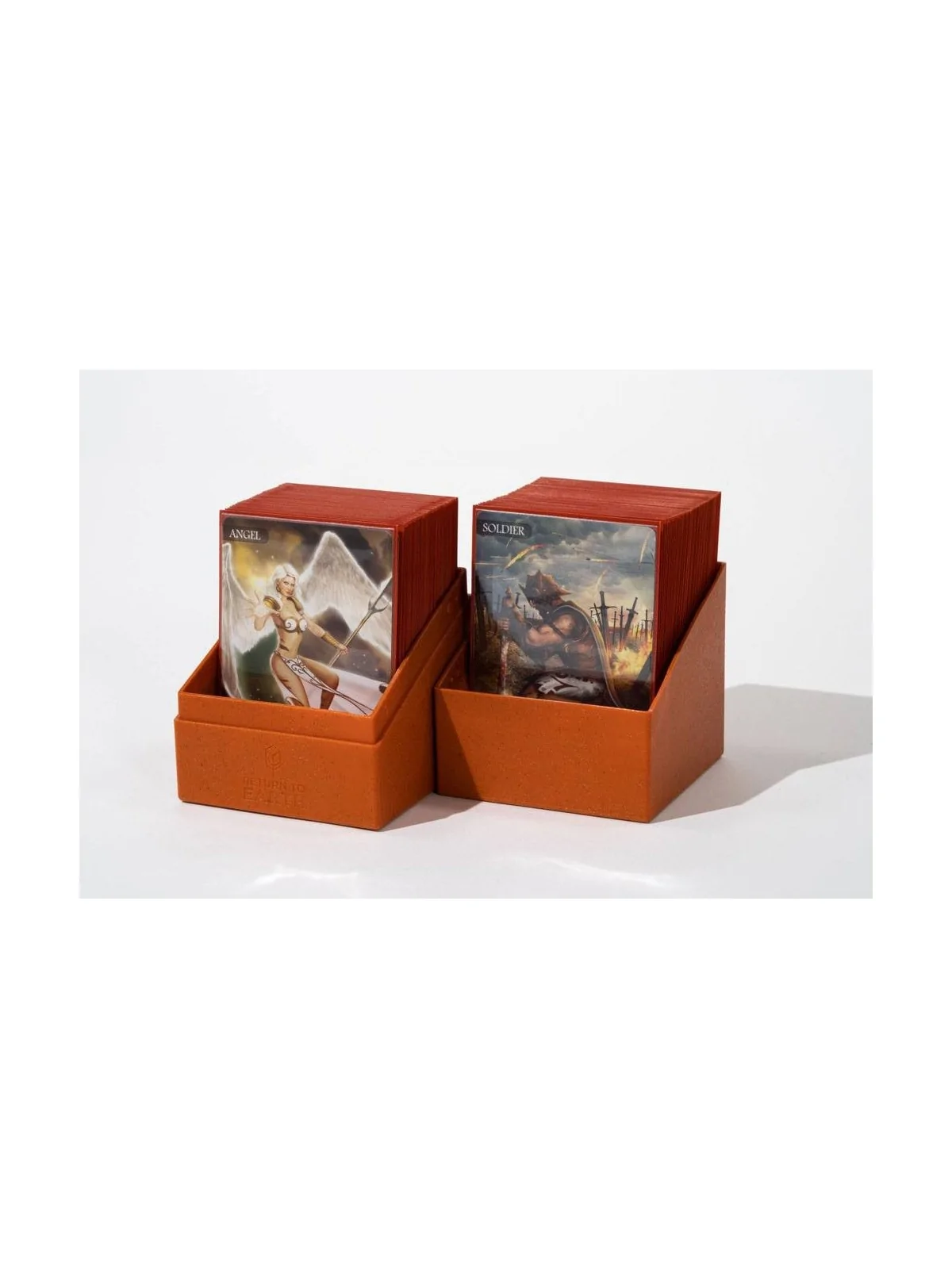 Ultimate Guard Return To Earth Boulder Deck Case 100+ Tamaño Estándar Naranja de Ultimate Guard en CAJAS | La Cueva Roja