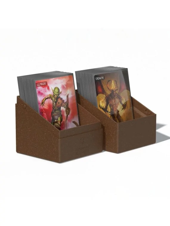 Ultimate Guard Return To Earth Boulder Deck Case 100+ Tamaño Estándar Marrón de Ultimate Guard en CAJAS | La Cueva Roja