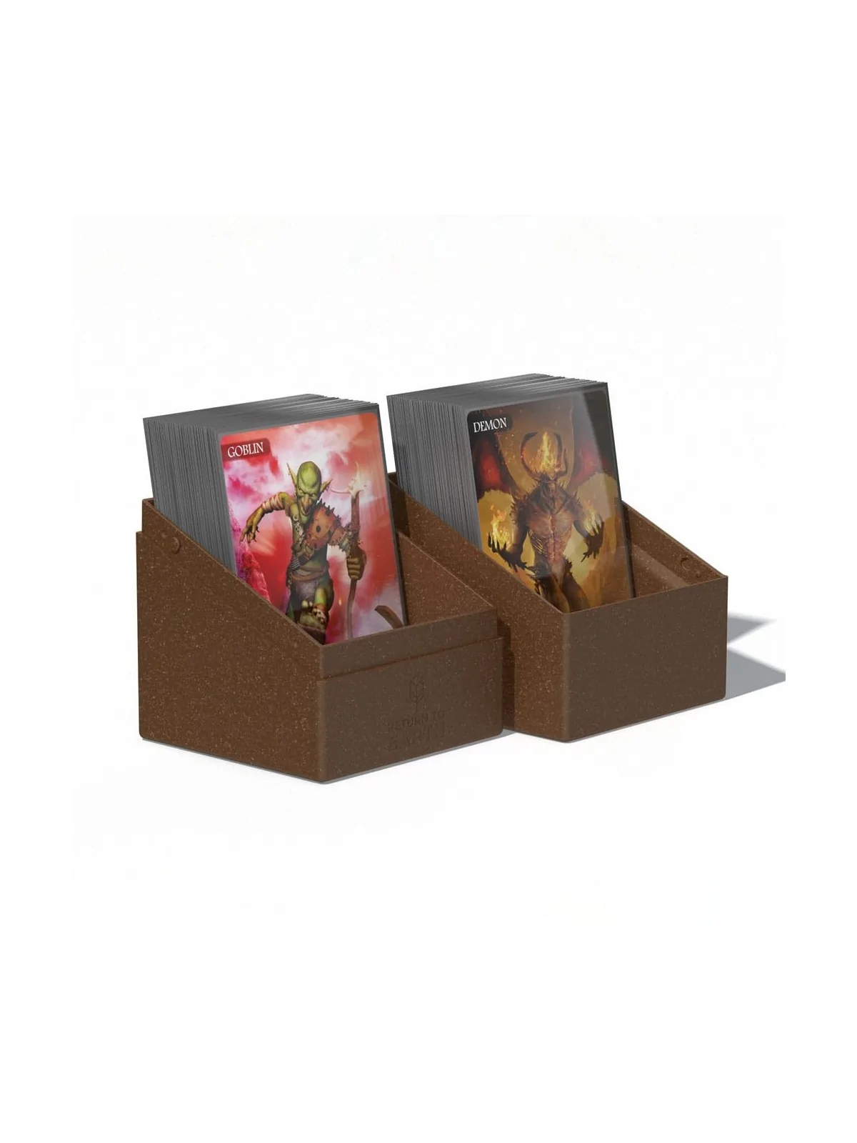 Ultimate Guard Return To Earth Boulder Deck Case 100+ Tamaño Estándar Marrón de Ultimate Guard en CAJAS | La Cueva Roja