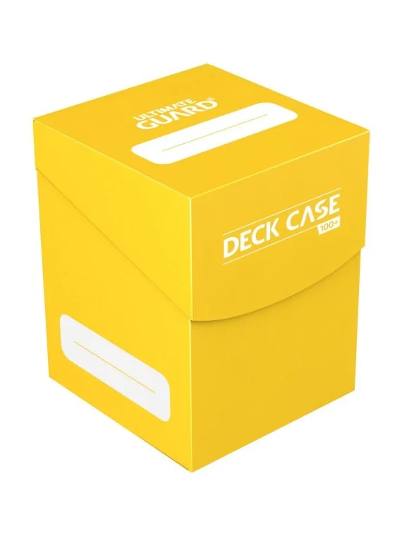 Ultimate Guard Deck Case 100+ Caja de Cartas Tamaño Estándar Amarillo de Ultimate Guard en CAJAS | La Cueva Roja
