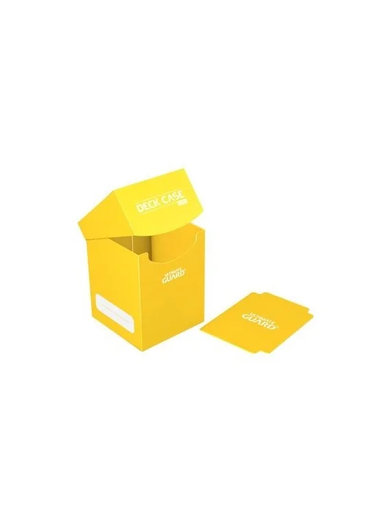 Ultimate Guard Deck Case 100+ Caja de Cartas Tamaño Estándar Amarillo de Ultimate Guard en CAJAS | La Cueva Roja