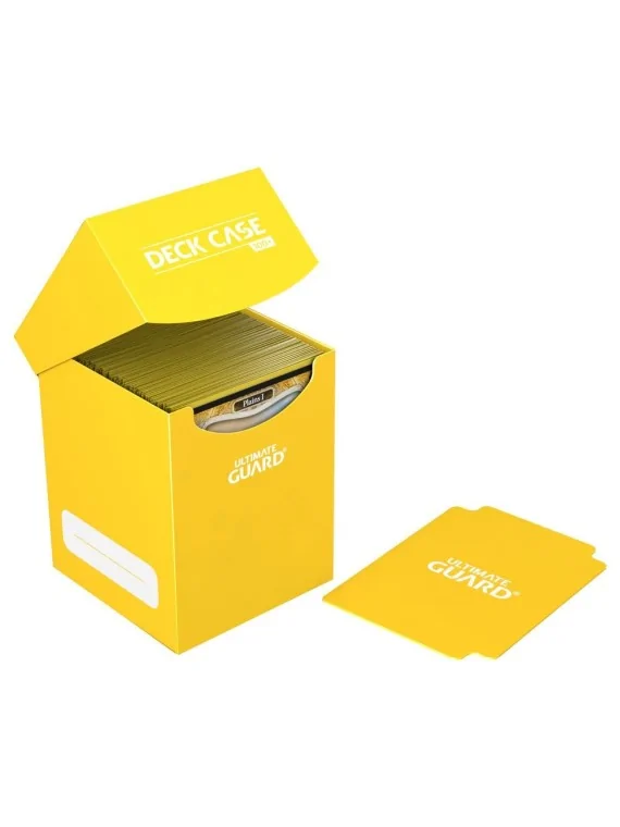 Ultimate Guard Deck Case 100+ Caja de Cartas Tamaño Estándar Amarillo de Ultimate Guard en CAJAS | La Cueva Roja