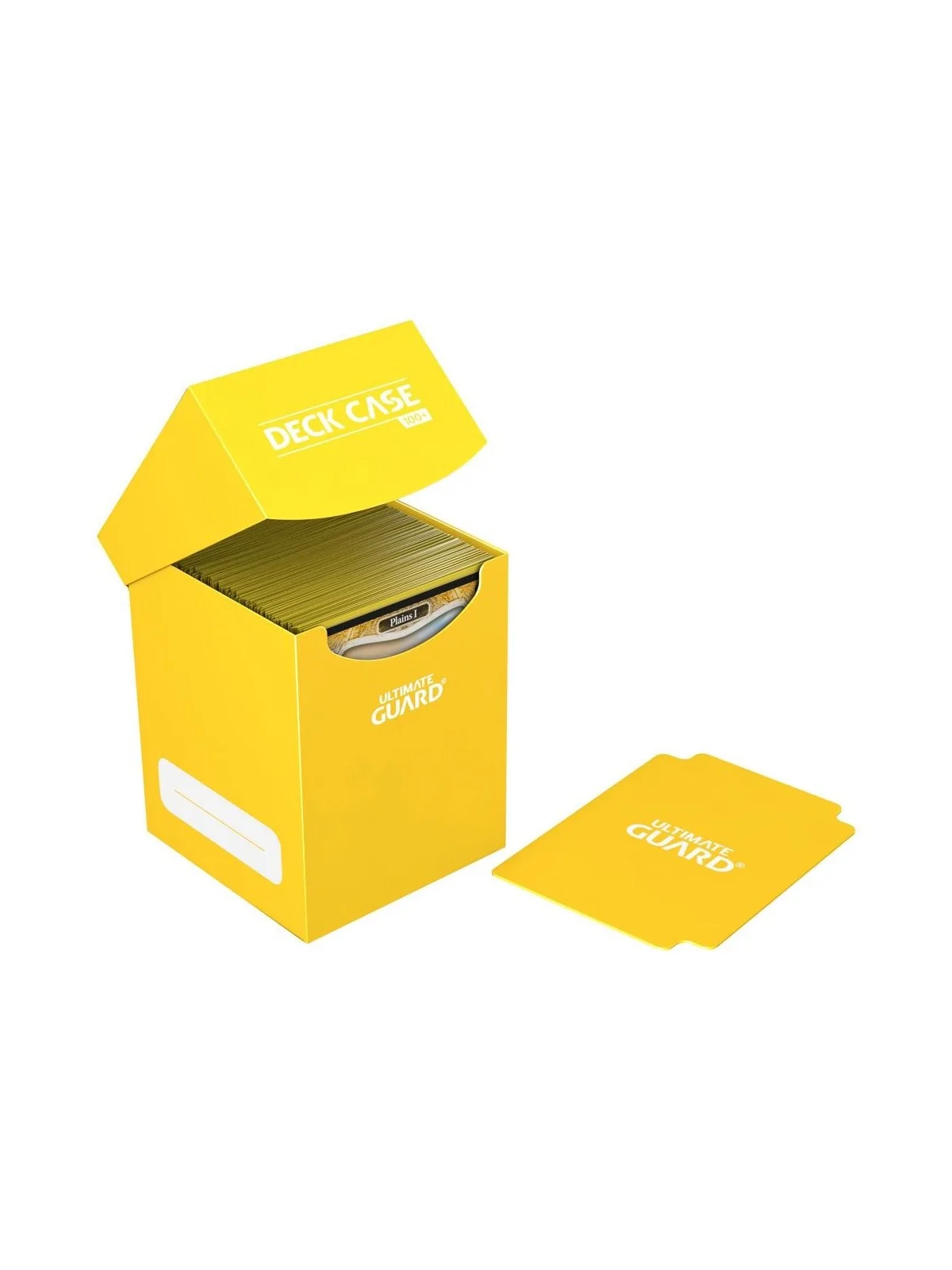 Ultimate Guard Deck Case 100+ Caja de Cartas Tamaño Estándar Amarillo de Ultimate Guard en CAJAS | La Cueva Roja