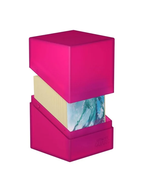 Ultimate Guard Boulder Deck Case 100+ Tamaño Estándar Rhodonite de Ultimate Guard en CAJAS | La Cueva Roja