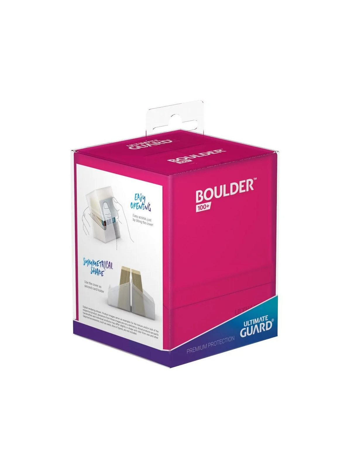 Ultimate Guard Boulder Deck Case 100+ Tamaño Estándar Rhodonite de Ultimate Guard en CAJAS | La Cueva Roja