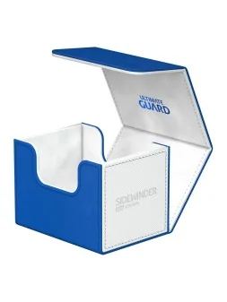 Ultimate Guard Sidewinder 100+ XenoSkin SYNERGY Azul/Blanco de Ultimate Guard en CAJAS | La Cueva Roja