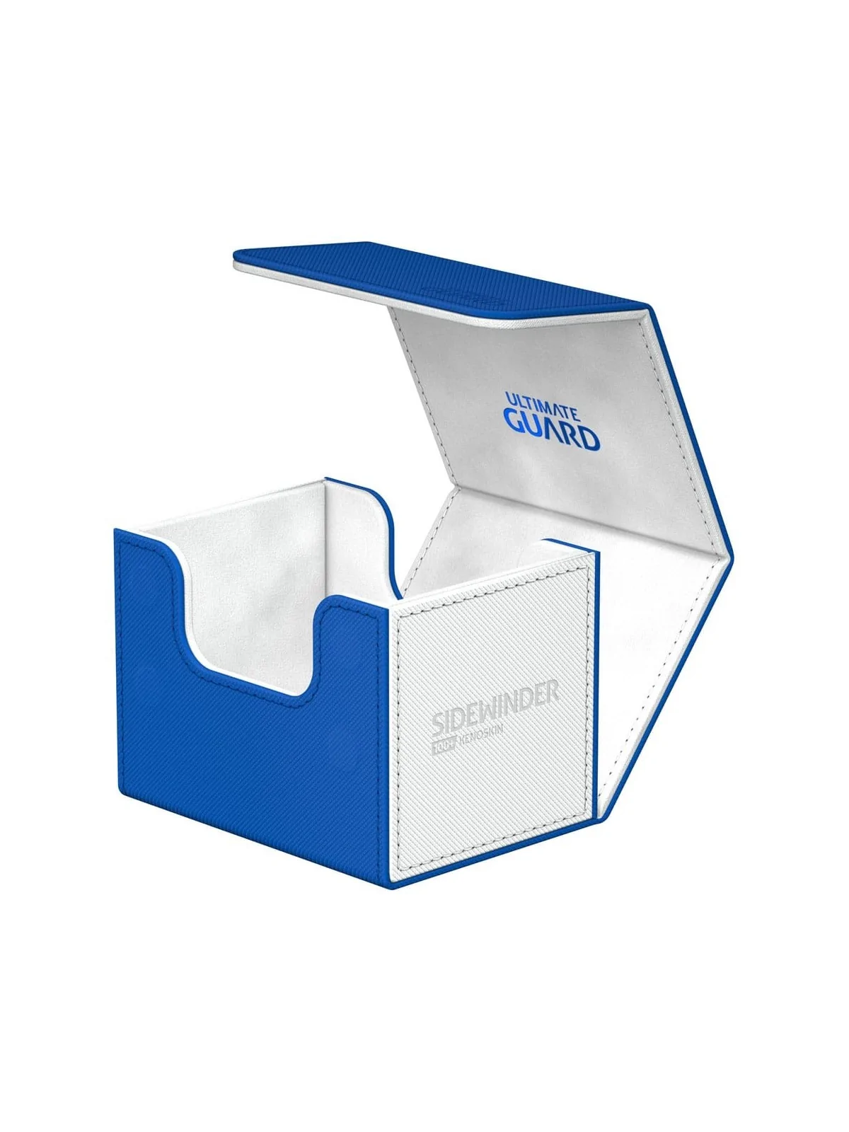 Ultimate Guard Sidewinder 100+ XenoSkin SYNERGY Azul/Blanco de Ultimate Guard en CAJAS | La Cueva Roja