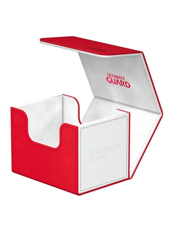 Ultimate Guard Sidewinder 100+ XenoSkin SYNERGY Rojo/Blanco de Ultimate Guard en CAJAS | La Cueva Roja