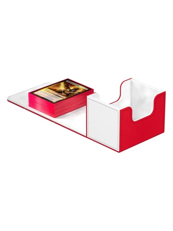 Ultimate Guard Sidewinder 100+ XenoSkin SYNERGY Rojo/Blanco de Ultimate Guard en CAJAS | La Cueva Roja