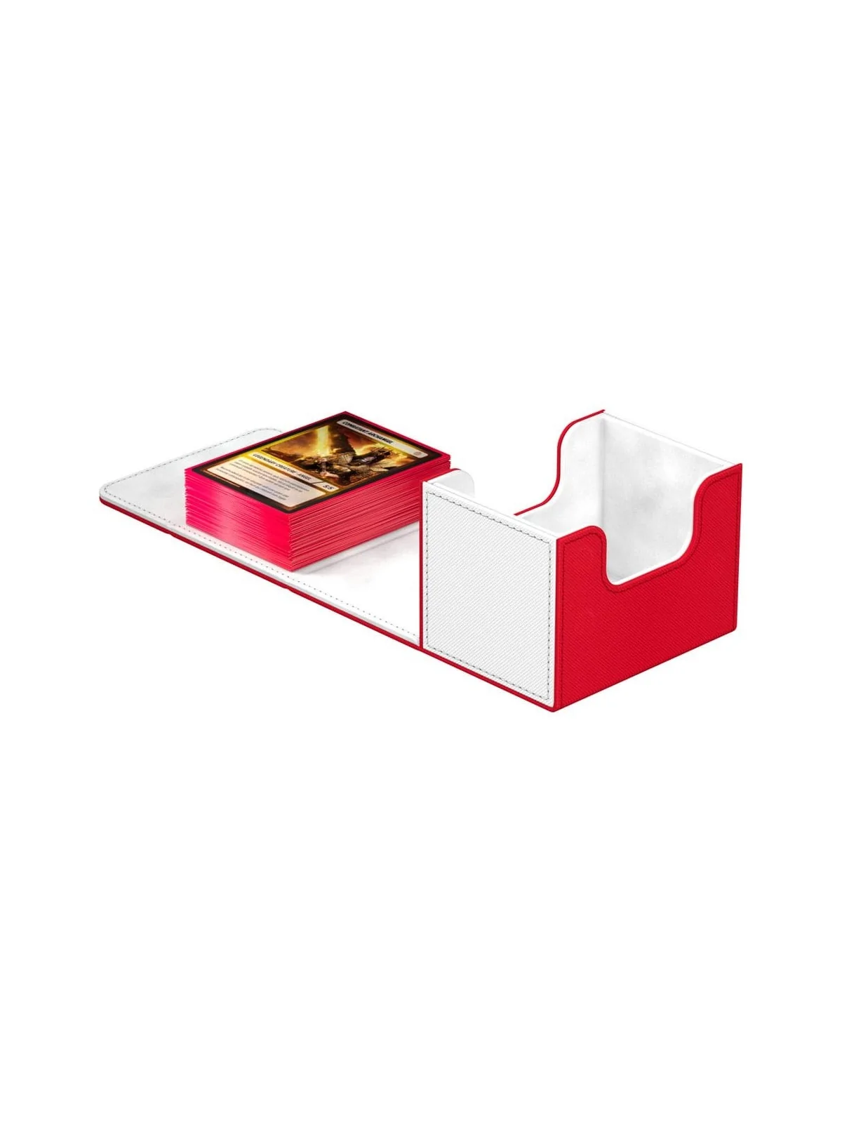 Ultimate Guard Sidewinder 100+ XenoSkin SYNERGY Rojo/Blanco de Ultimate Guard en CAJAS | La Cueva Roja