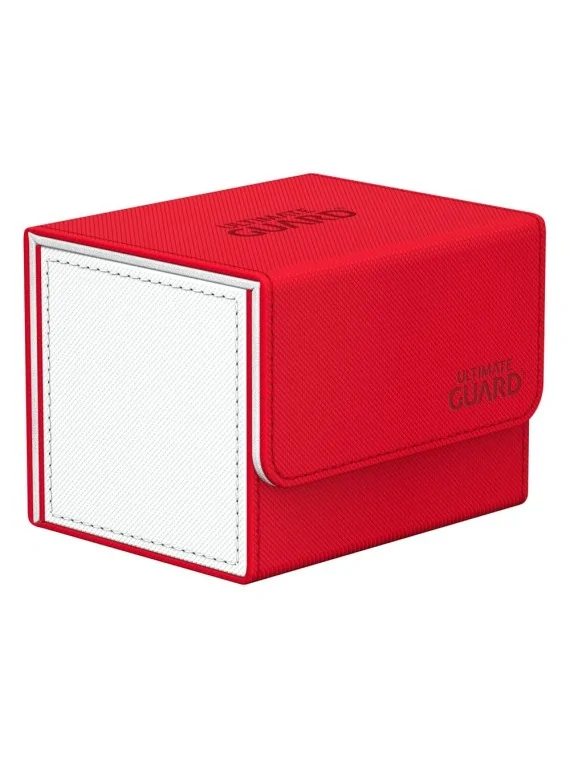 Ultimate Guard Sidewinder 100+ XenoSkin SYNERGY Rojo/Blanco de Ultimate Guard en CAJAS | La Cueva Roja