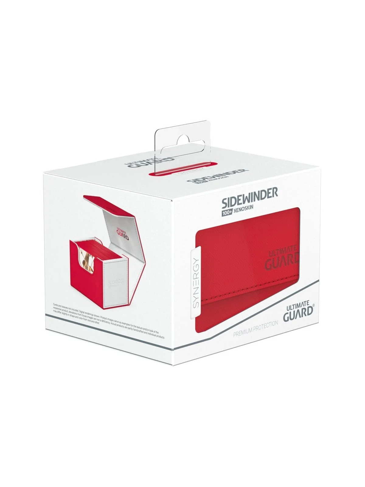 Ultimate Guard Sidewinder 100+ XenoSkin SYNERGY Rojo/Blanco de Ultimate Guard en CAJAS | La Cueva Roja