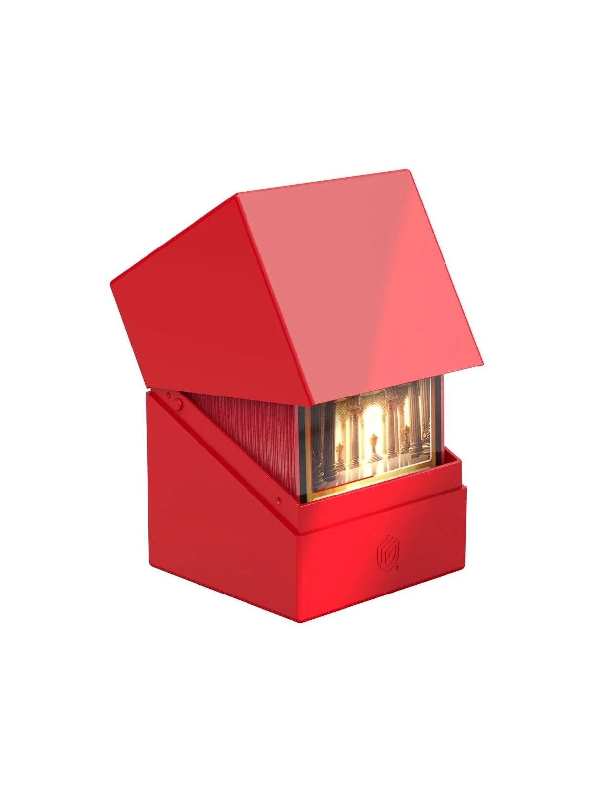 Ultimate Guard Boulder 100+ Solid - Red de Ultimate Guard en Cajas para Cartas | La Cueva Roja