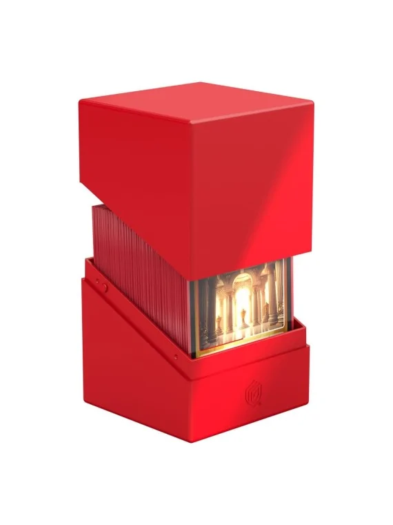 Ultimate Guard Boulder 100+ Solid - Red de Ultimate Guard en Cajas para Cartas | La Cueva Roja