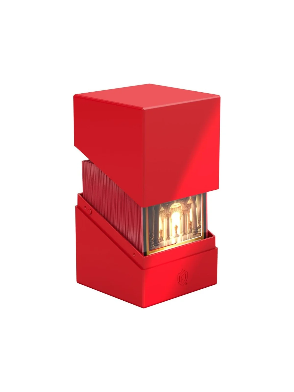 Ultimate Guard Boulder 100+ Solid - Red de Ultimate Guard en Cajas para Cartas | La Cueva Roja