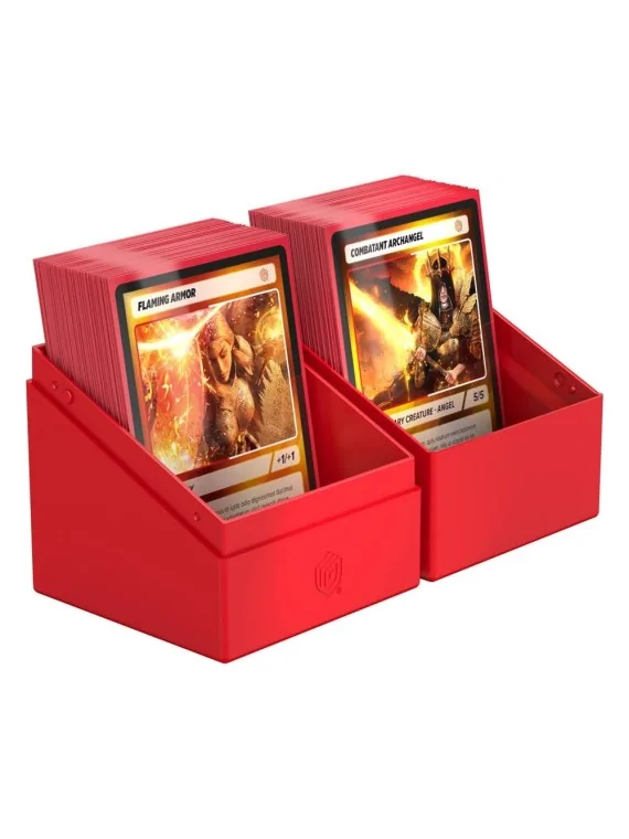 Ultimate Guard Boulder 100+ Solid - Red de Ultimate Guard en Cajas para Cartas | La Cueva Roja