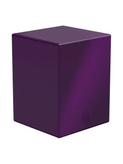 Ultimate Guard Boulder 100+ Solid - Purple de Ultimate Guard en CAJAS | La Cueva Roja