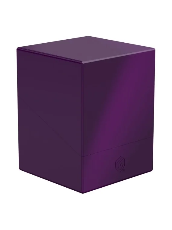 Ultimate Guard Boulder 100+ Solid - Purple de Ultimate Guard en CAJAS | La Cueva Roja