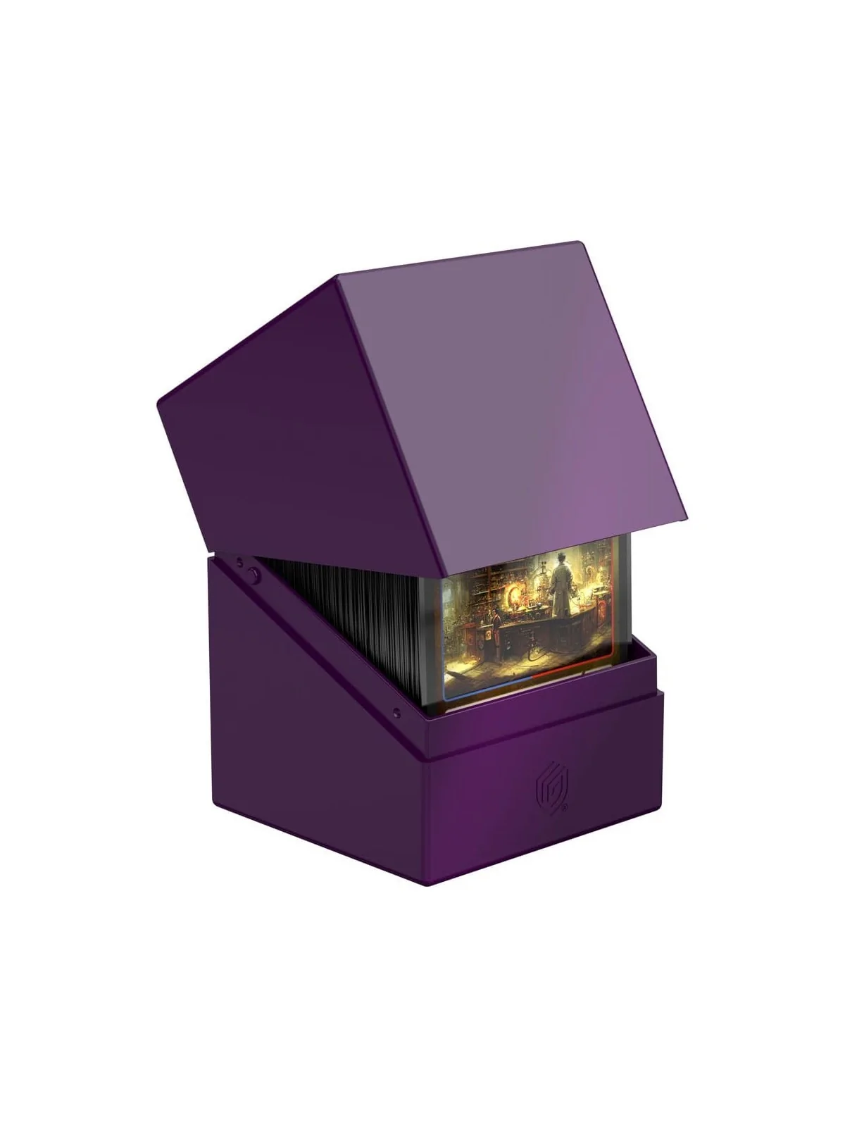Ultimate Guard Boulder 100+ Solid - Purple de Ultimate Guard en CAJAS | La Cueva Roja