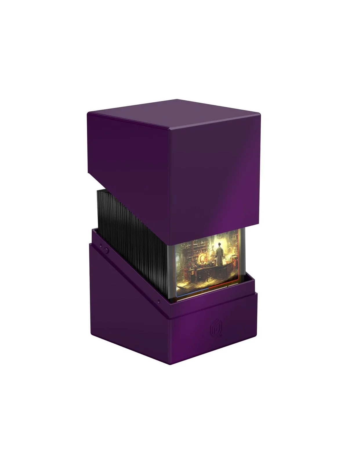 Ultimate Guard Boulder 100+ Solid - Purple de Ultimate Guard en CAJAS | La Cueva Roja