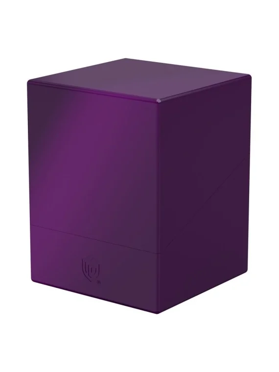 Ultimate Guard Boulder 100+ Solid - Purple de Ultimate Guard en CAJAS | La Cueva Roja