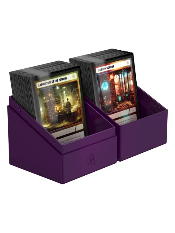 Ultimate Guard Boulder 100+ Solid - Purple de Ultimate Guard en CAJAS | La Cueva Roja