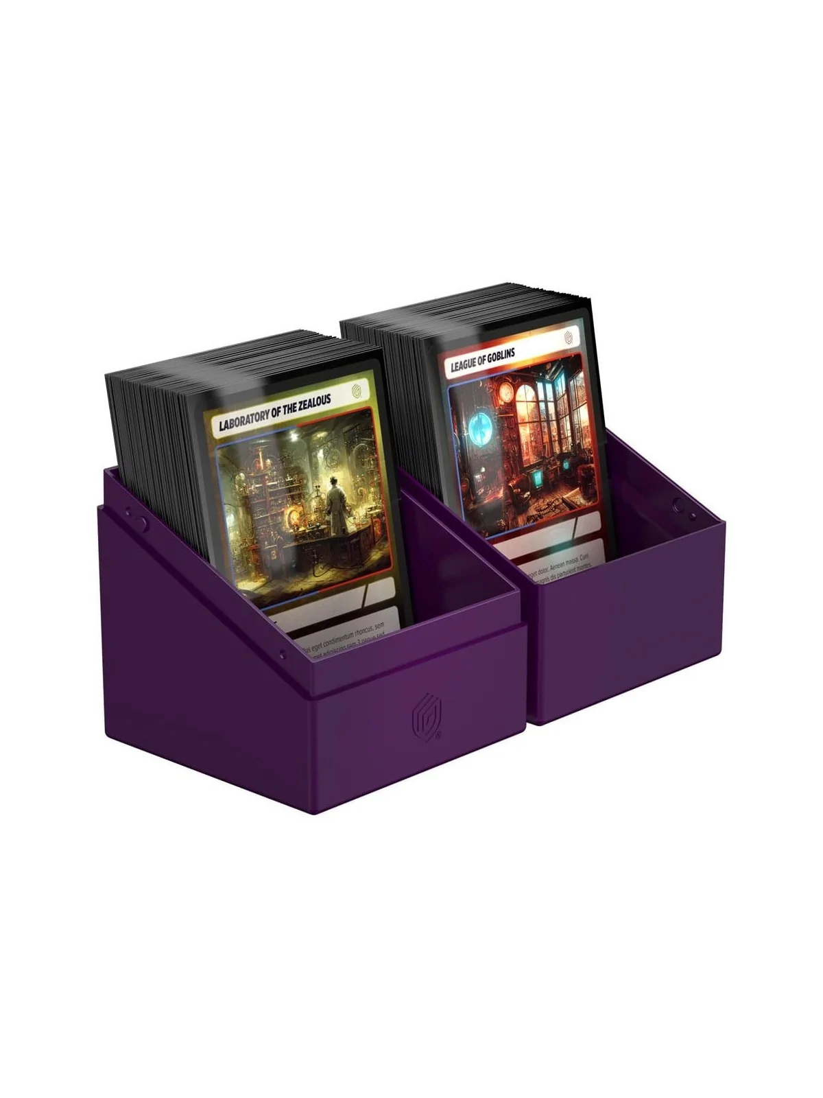 Ultimate Guard Boulder 100+ Solid - Purple de Ultimate Guard en CAJAS | La Cueva Roja