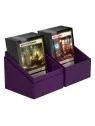 Ultimate Guard Boulder 100+ Solid - Purple de Ultimate Guard en CAJAS | La Cueva Roja