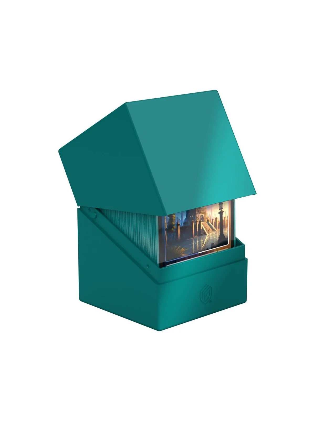 Ultimate Guard Boulder 100+ Solid - Petrol de Ultimate Guard en CAJAS | La Cueva Roja
