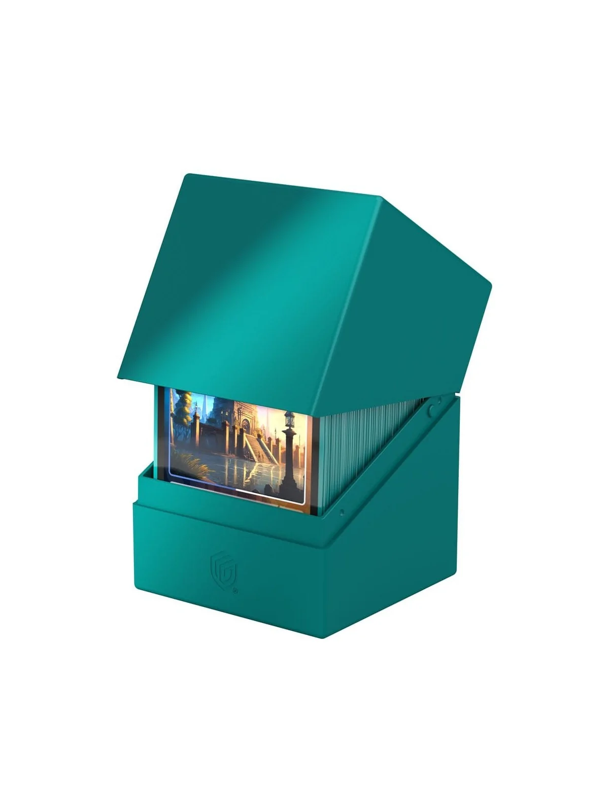 Ultimate Guard Boulder 100+ Solid - Petrol de Ultimate Guard en CAJAS | La Cueva Roja