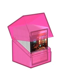 Ultimate Guard Boulder 100+ Clear - Rhodonite de Ultimate Guard en Cajas para Cartas | La Cueva Roja
