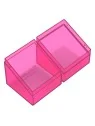 Ultimate Guard Boulder 100+ Clear - Rhodonite de Ultimate Guard en Cajas para Cartas | La Cueva Roja