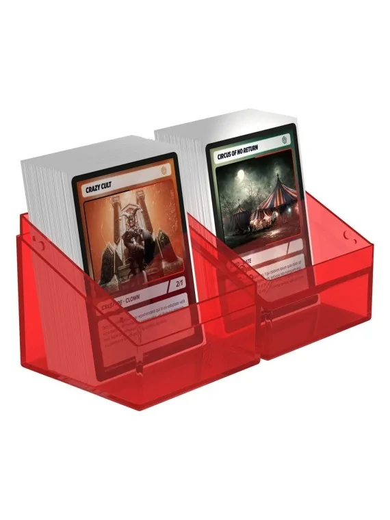 Ultimate Guard Boulder 100+ Clear - Ruby de Ultimate Guard en CAJAS | La Cueva Roja