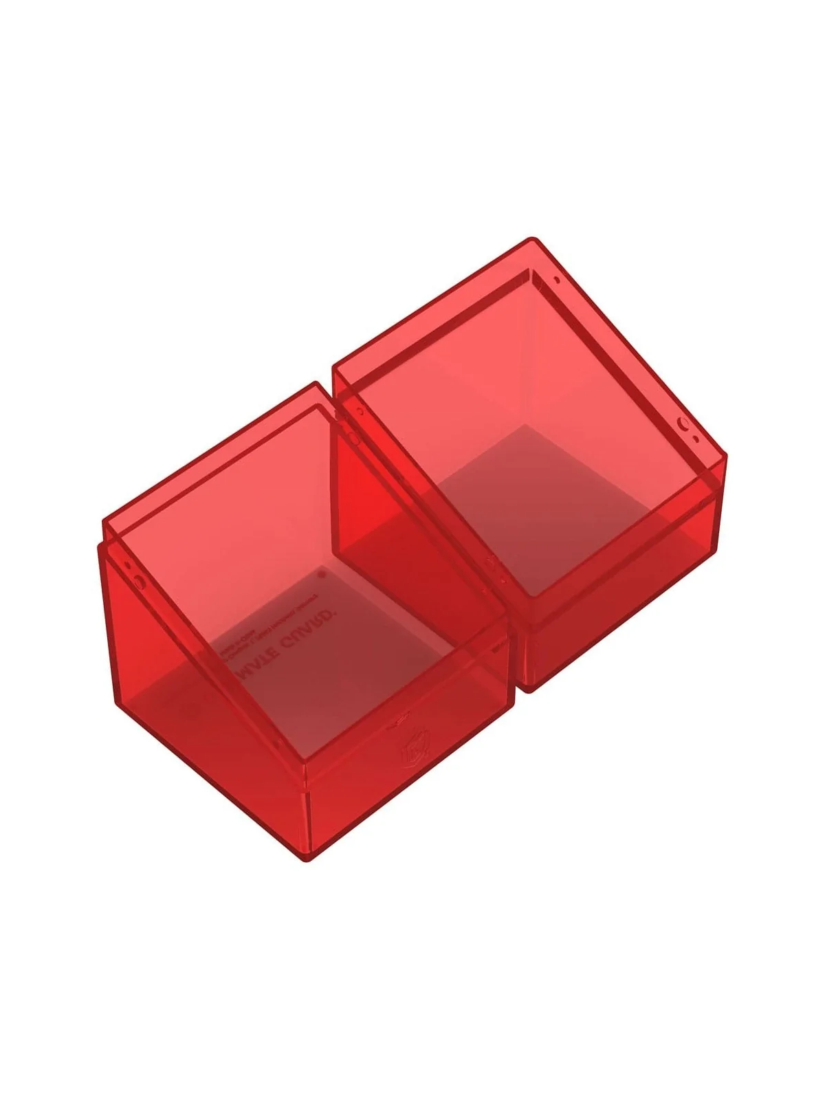 Ultimate Guard Boulder 100+ Clear - Ruby de Ultimate Guard en CAJAS | La Cueva Roja