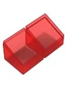 Ultimate Guard Boulder 100+ Clear - Ruby de Ultimate Guard en CAJAS | La Cueva Roja