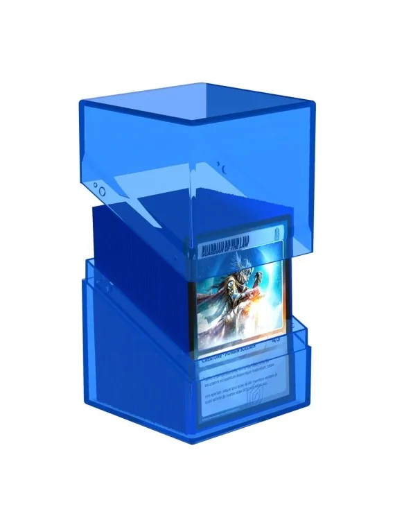 Ultimate Guard Boulder 100+ Clear - Sapphire de Ultimate Guard en CAJAS | La Cueva Roja
