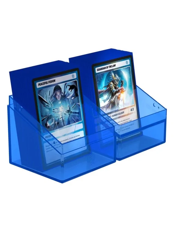 Ultimate Guard Boulder 100+ Clear - Sapphire de Ultimate Guard en CAJAS | La Cueva Roja