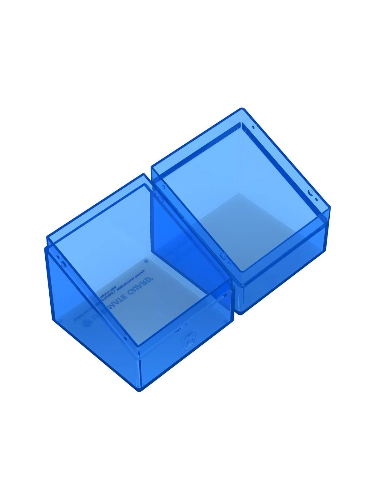 Ultimate Guard Boulder 100+ Clear - Sapphire de Ultimate Guard en CAJAS | La Cueva Roja