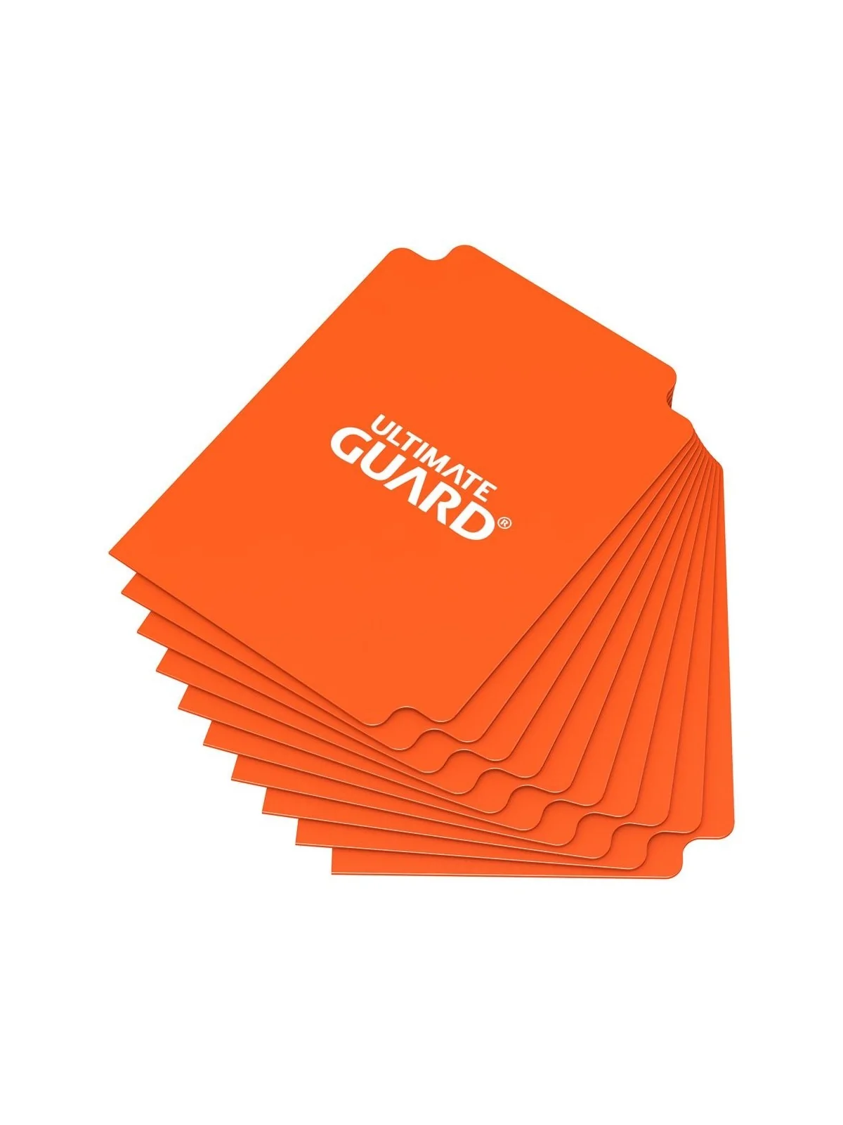 Ultimate Guard Card Dividers Tarjetas Separadoras para Cartas Tamaño Estándar Naranja (10) de Ultimate Guard en OTROS | La Cueva
