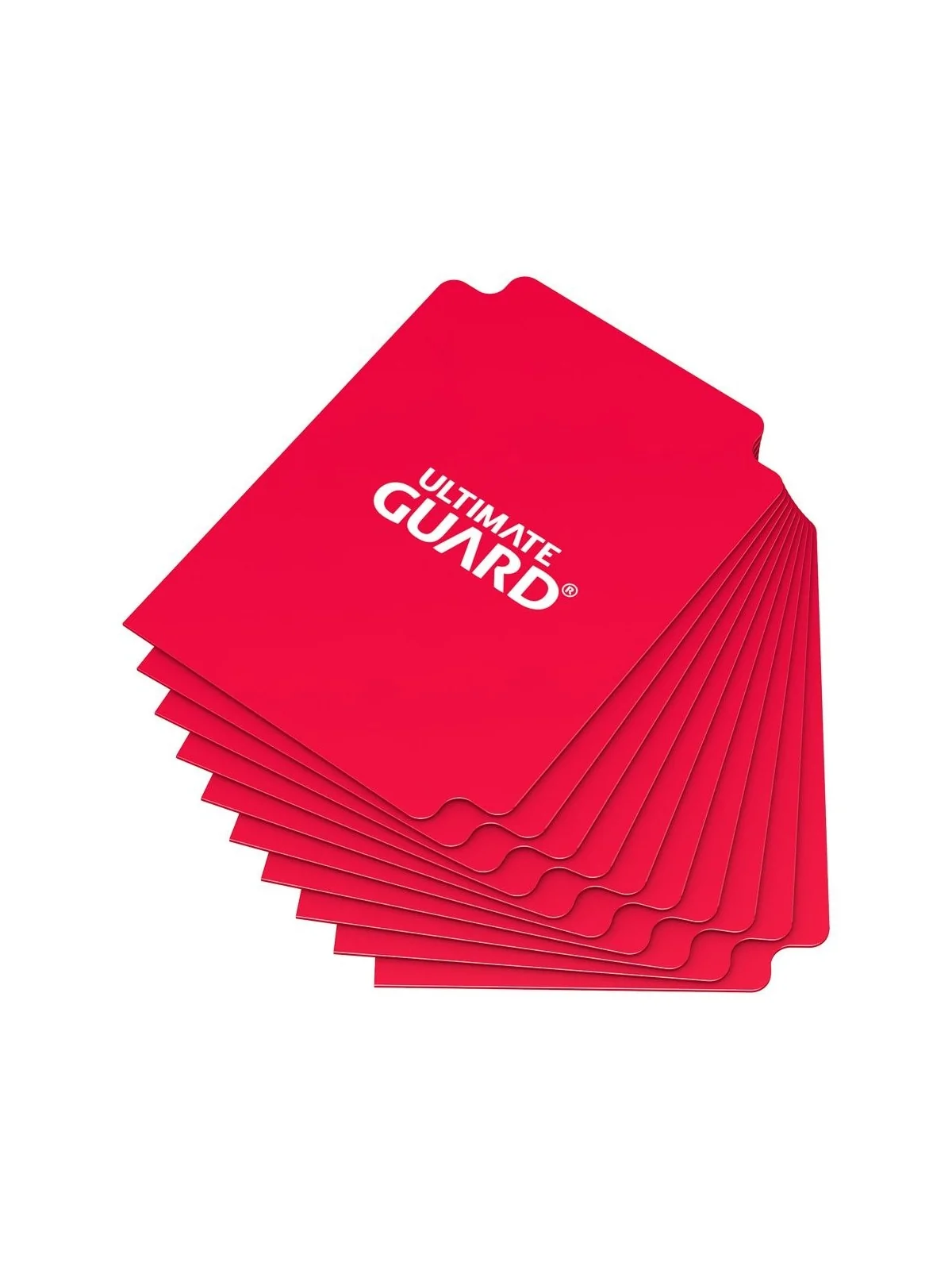 Ultimate Guard Card Dividers Tarjetas Separadoras para Cartas Tamaño Estándar Rojo (10) de Ultimate Guard en OTROS | La Cueva Ro